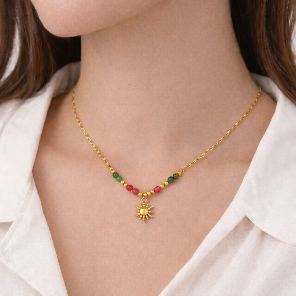 Nature Sun Necklace
