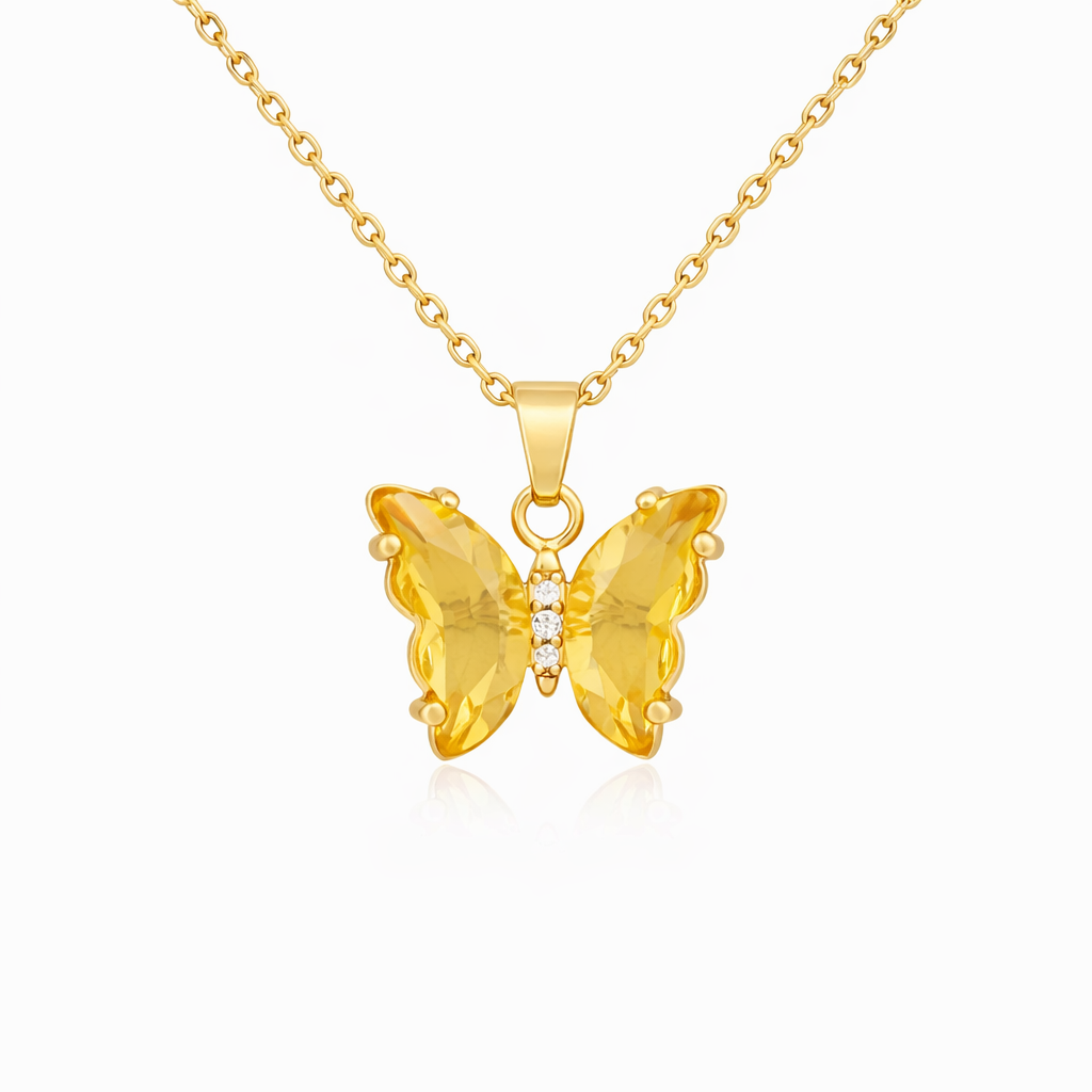 Pretty Butterfly Necklace