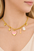 Cutsie Heart Pendant Necklace