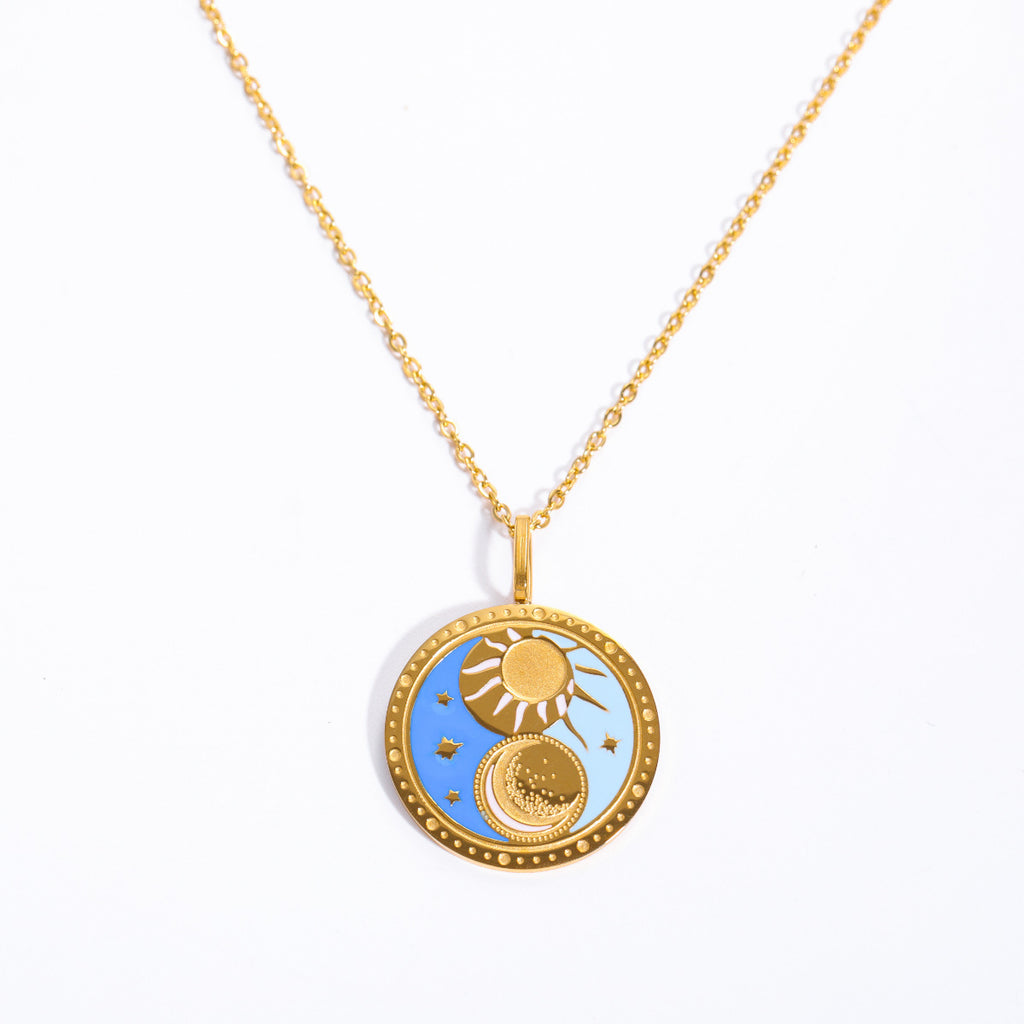 Sun and Moon Necklace
