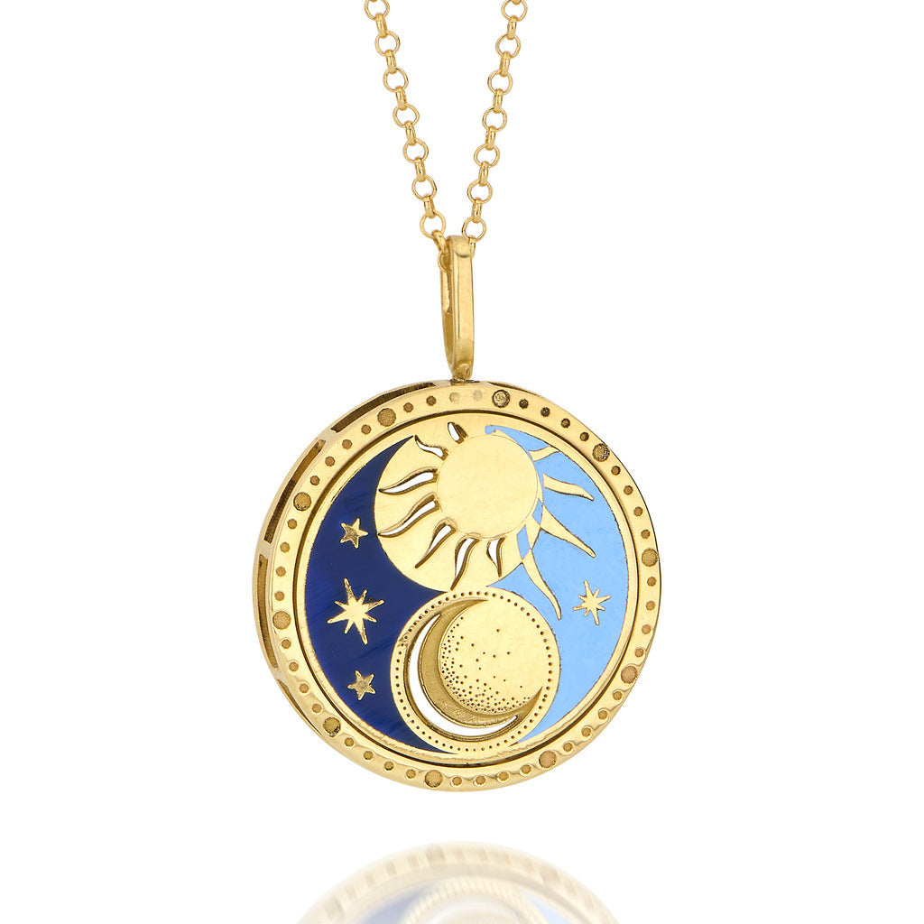 Sun and Moon Necklace