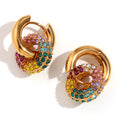 Colorful Gems earrings