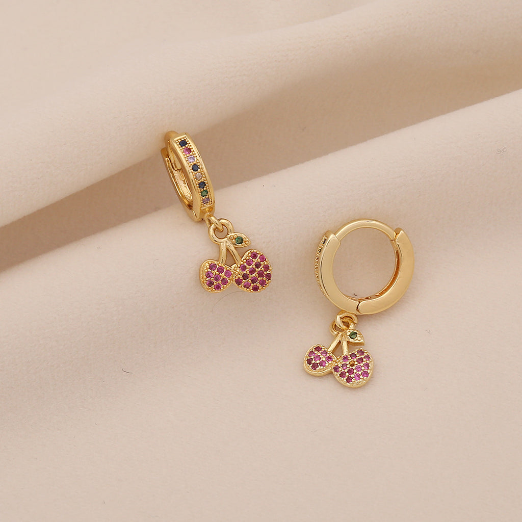 Shinning Cherries Earrings