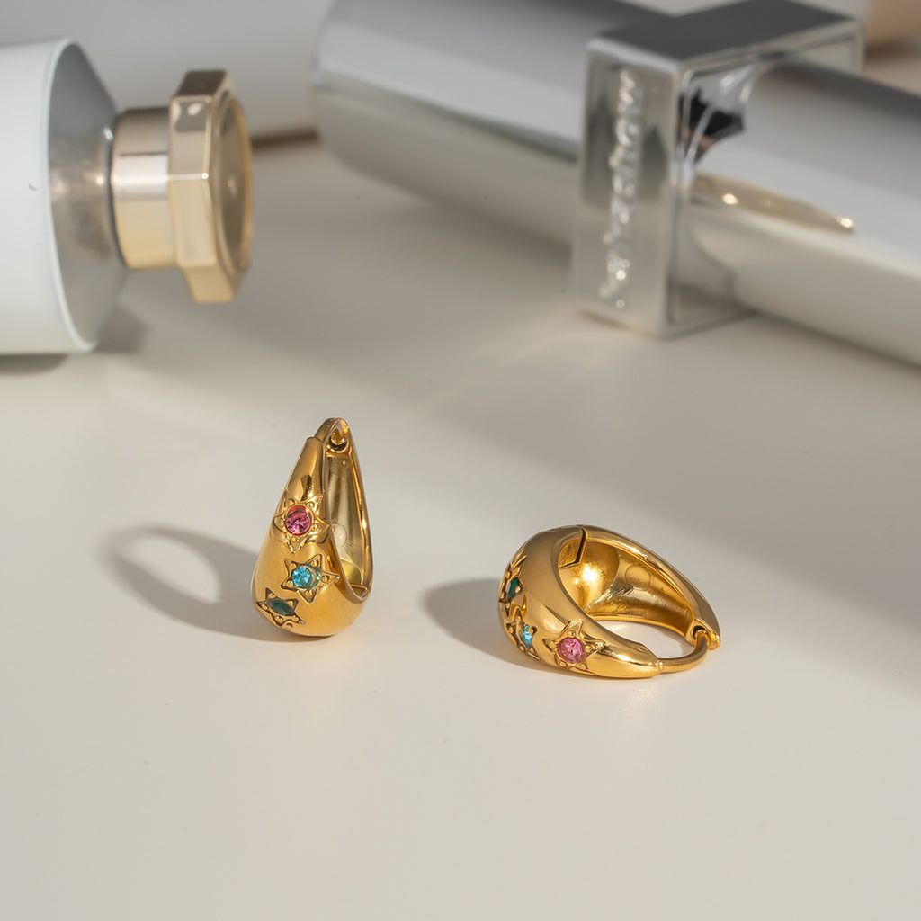 Mini Wish a Star Earrings