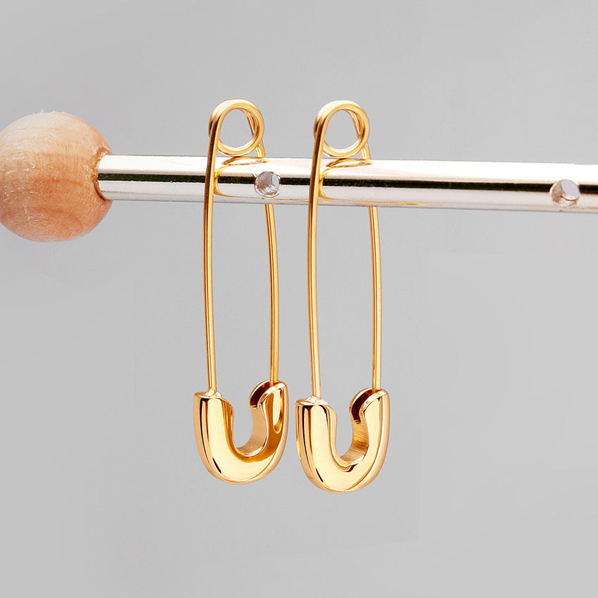 Safety Pin Earrings