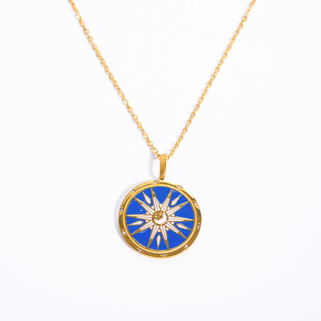 Blue Star Necklace