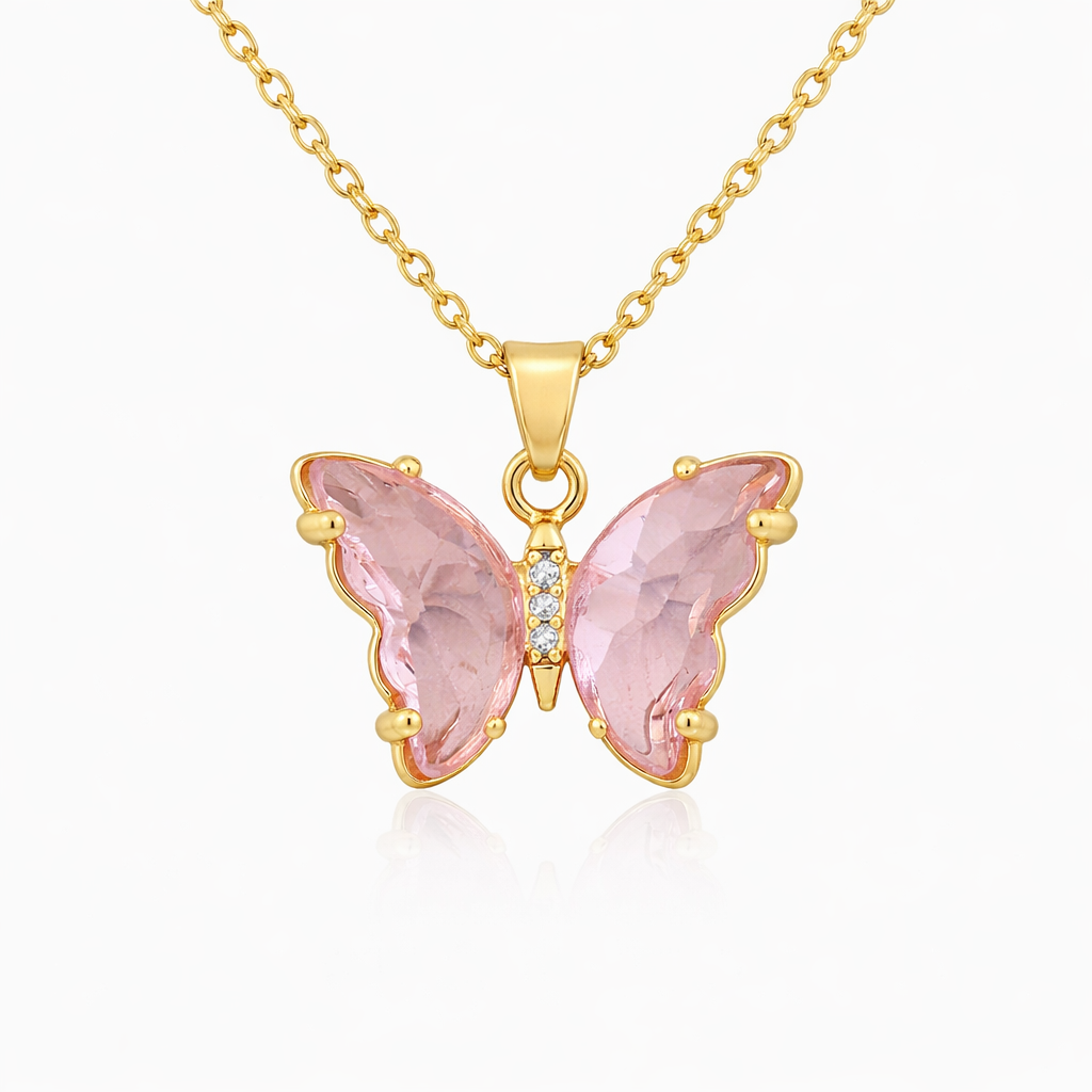 Pretty Butterfly Necklace