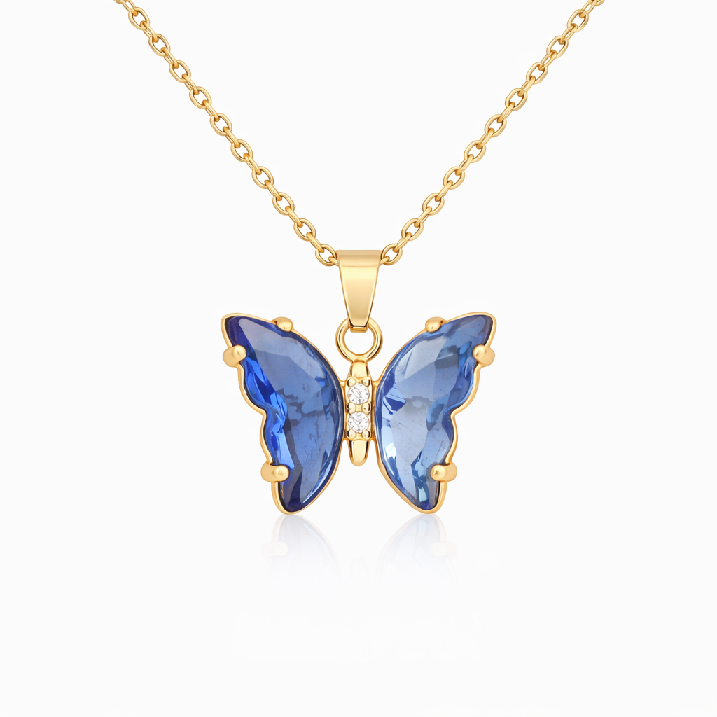 Pretty Butterfly Necklace