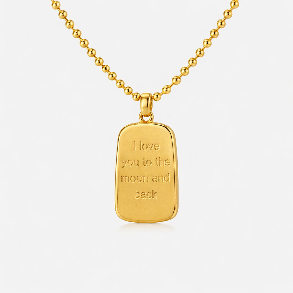 Love you to the Moon and back Necklace