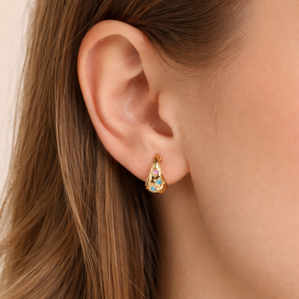 Mini Wish a Star Earrings