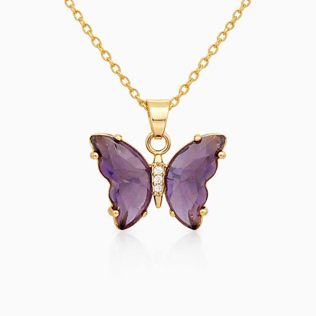 Pretty Butterfly Necklace
