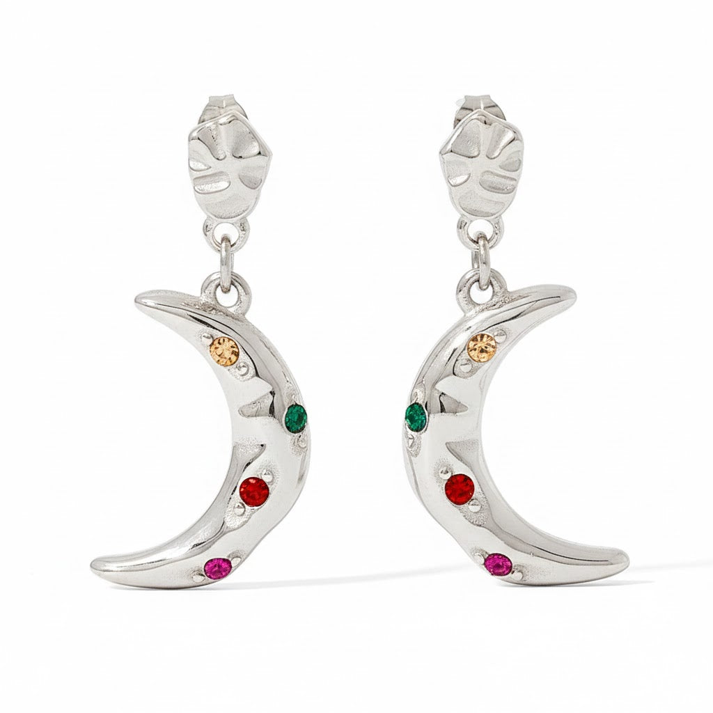 Shinning Moon Earrings